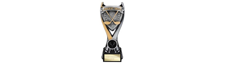 WOLVERINE LONGEST DRIVE GOLF AWARD - 3 SIZES - 16CM TO 20CM WOLVERINE LONGEST DRIVE GOLF AWARD - 3 SIZES - 16CM TO 20CM